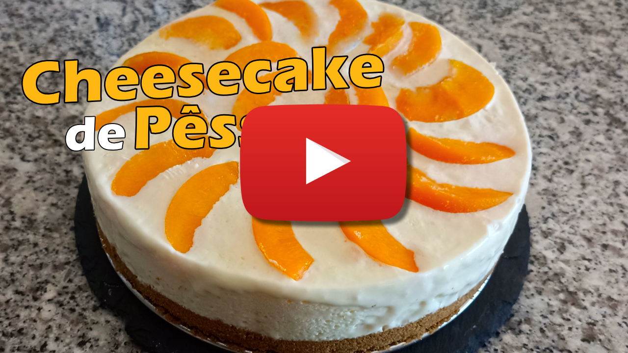 Cheesecake de Pêssego
