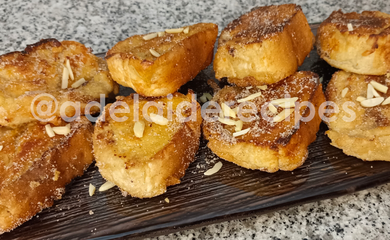 Oven Golden French Toast | Traditional Christmas Sweets