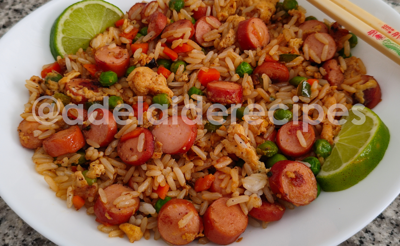 Rice with Sausages and Vegetables | Easy Recipe and Savings