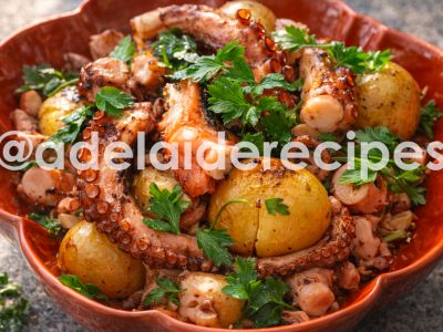 Octopus à Lagareiro | Traditional Portuguese Recipe