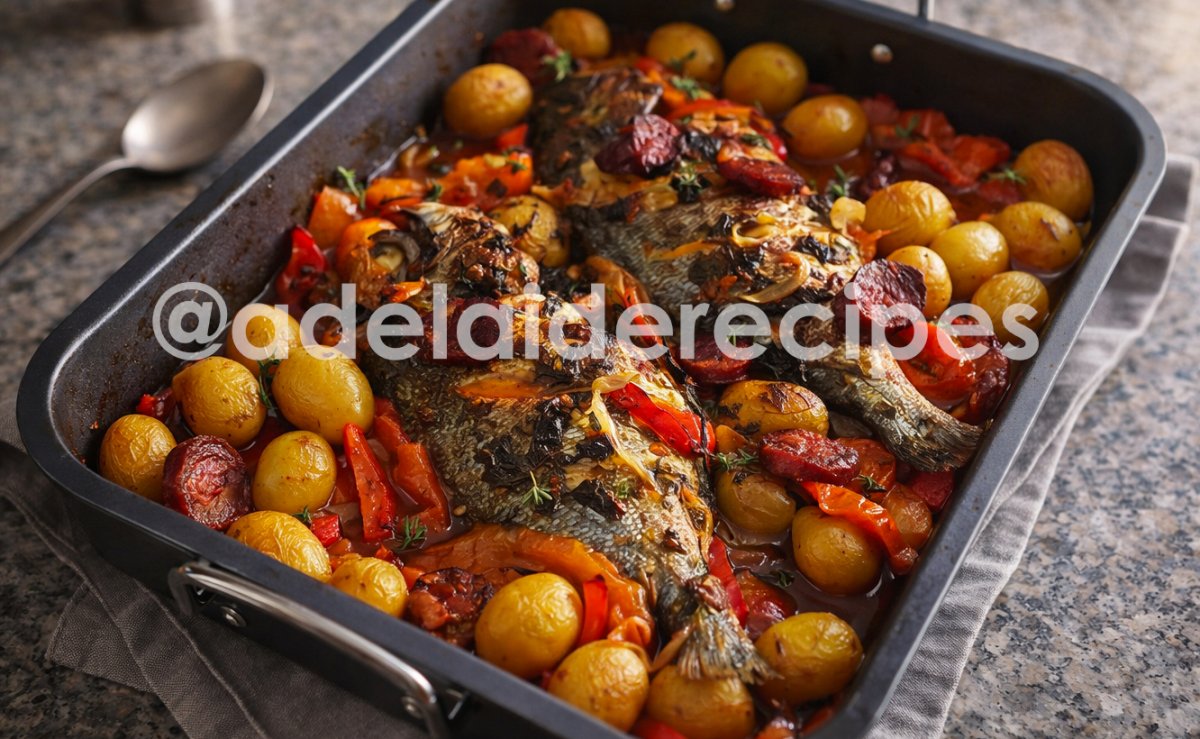 Portuguese Baked Fish | Traditional and Tasty Recipe