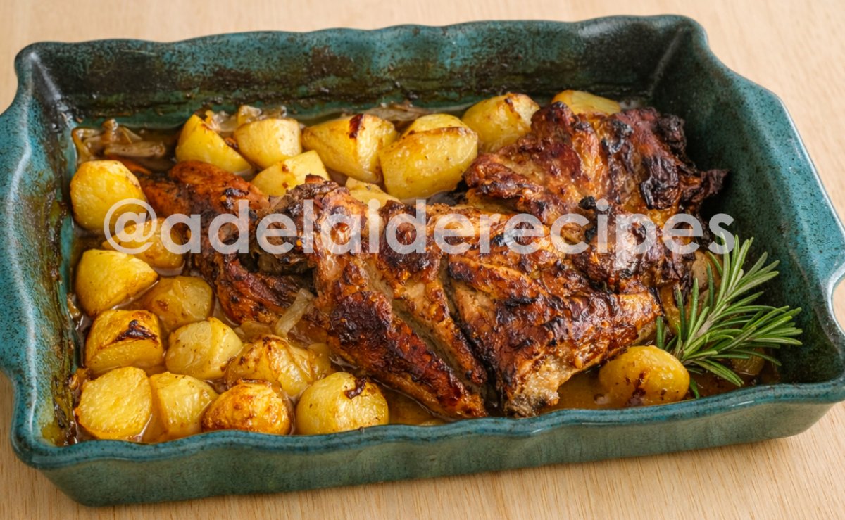 The Best Portuguese Roasted Leg of Goat | Easy and Traditional Recipe