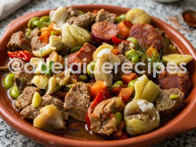 How to Make Stewed Veal with Broad Beans and Chestnuts | Easy, Rich and Very Aromatic Recipe