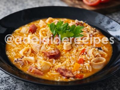 Portuguese Squid Rice | Traditional Recipe