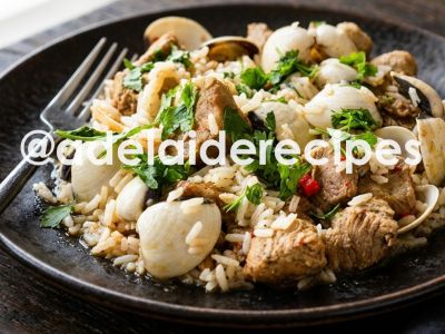 Meat and Clam Rice | Flavor of Sea and Land