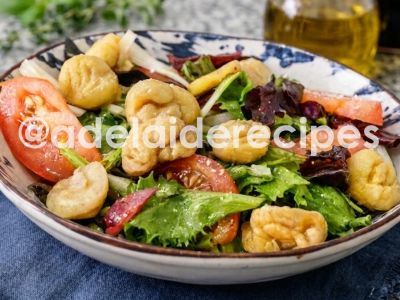 Lettuce and Chestnut Salad | Healthy and Delicious Recipe