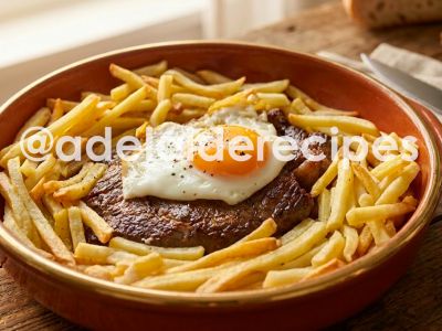 Traditional Portuguese Bitoque | Easy and Quick Recipe