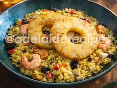 Turkey, Bacon and Shrimp Jambalaya