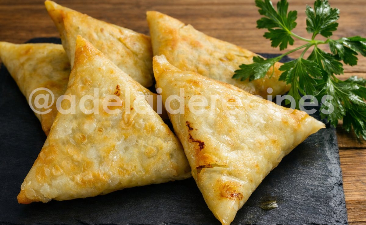 Baked Meat Samosas | Crispy, Flavourful and No Frying Needed!