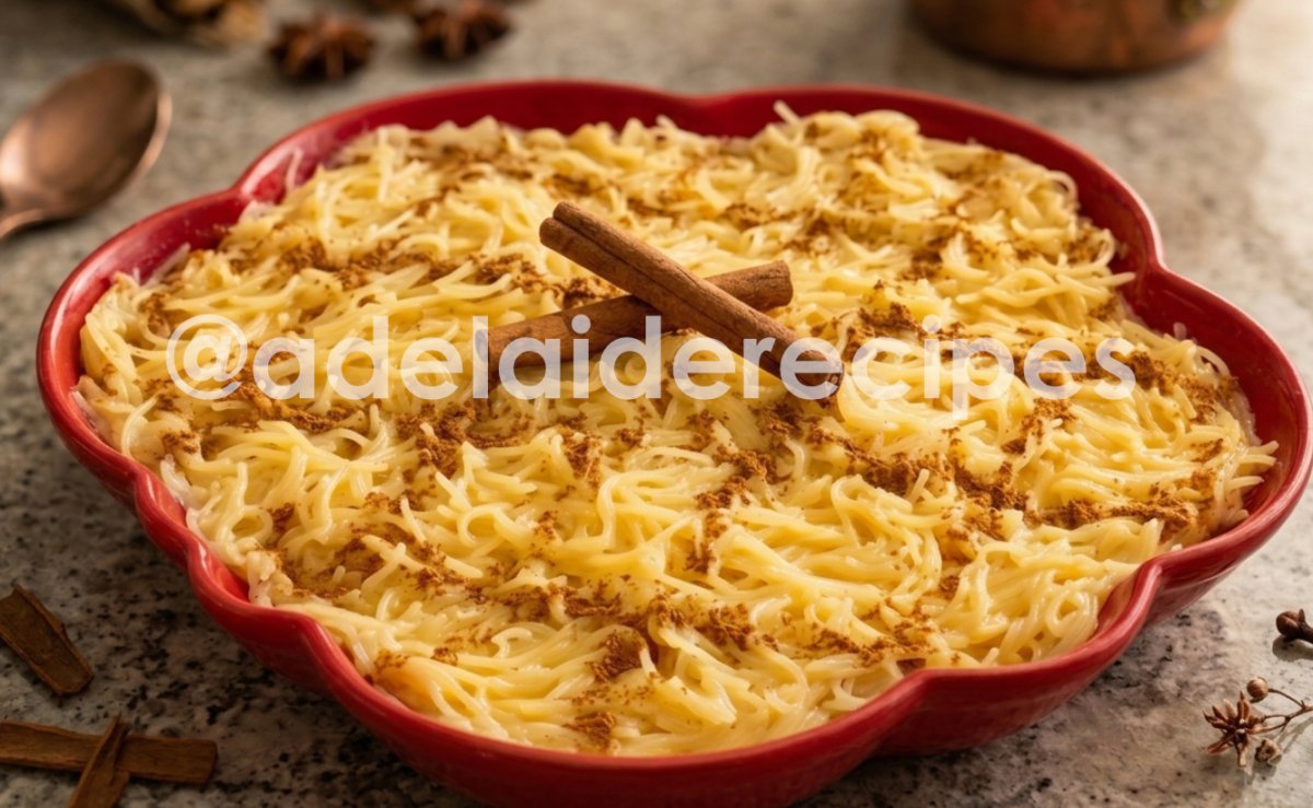 Creamy Vermicelli | Portuguese Recipe | Christmas Dessert!