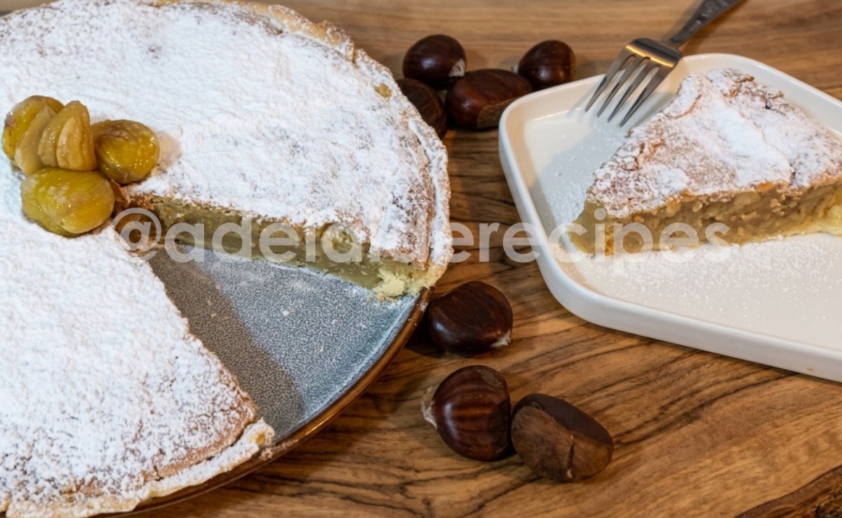 Chestnut Pie | Irresistible Portuguese Recipe | Delicious Dessert