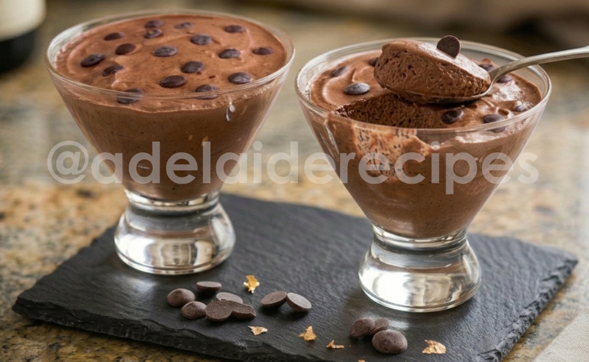 2-Ingredient Chocolate Mousse | Creamy, Easy & No Bake!