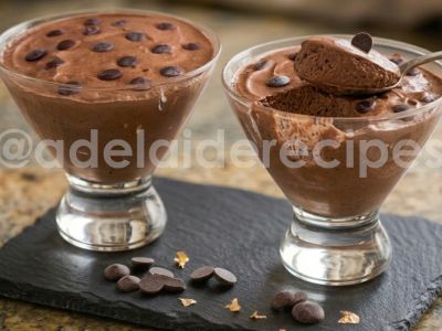 2-Ingredient Chocolate Mousse | Creamy, Easy & No Bake!