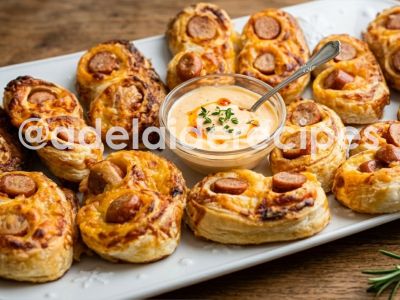 Savory Sausage Palmiers | Perfect for Parties and New Year’s Eve!