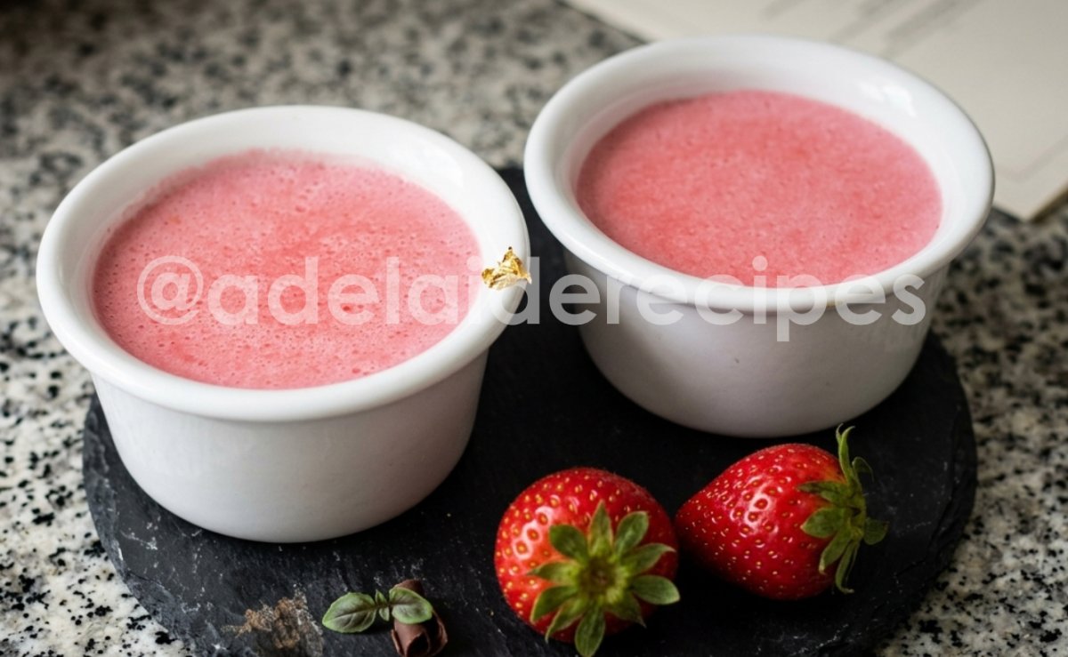 Easy and Creamy Strawberry Mousse