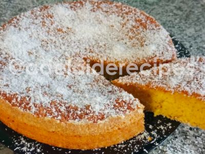 Moist coconut cake