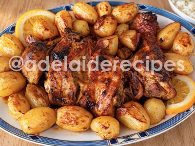 Oven-Roasted Turkey Leg with Potatoes | Tender and Juicy!